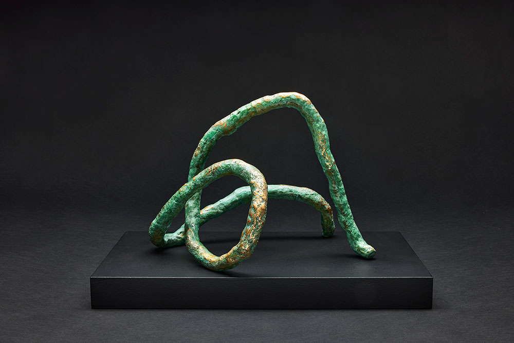 Ophelia grün 21 x 27 x 19 cm | 2021